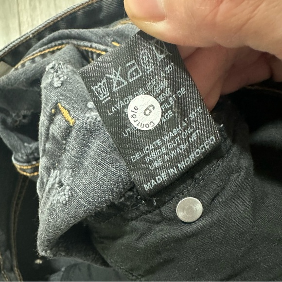 Isabel Marant Celsa Shorts Grey high waist distressed FR 36=US 26 - Picture 8 of 8